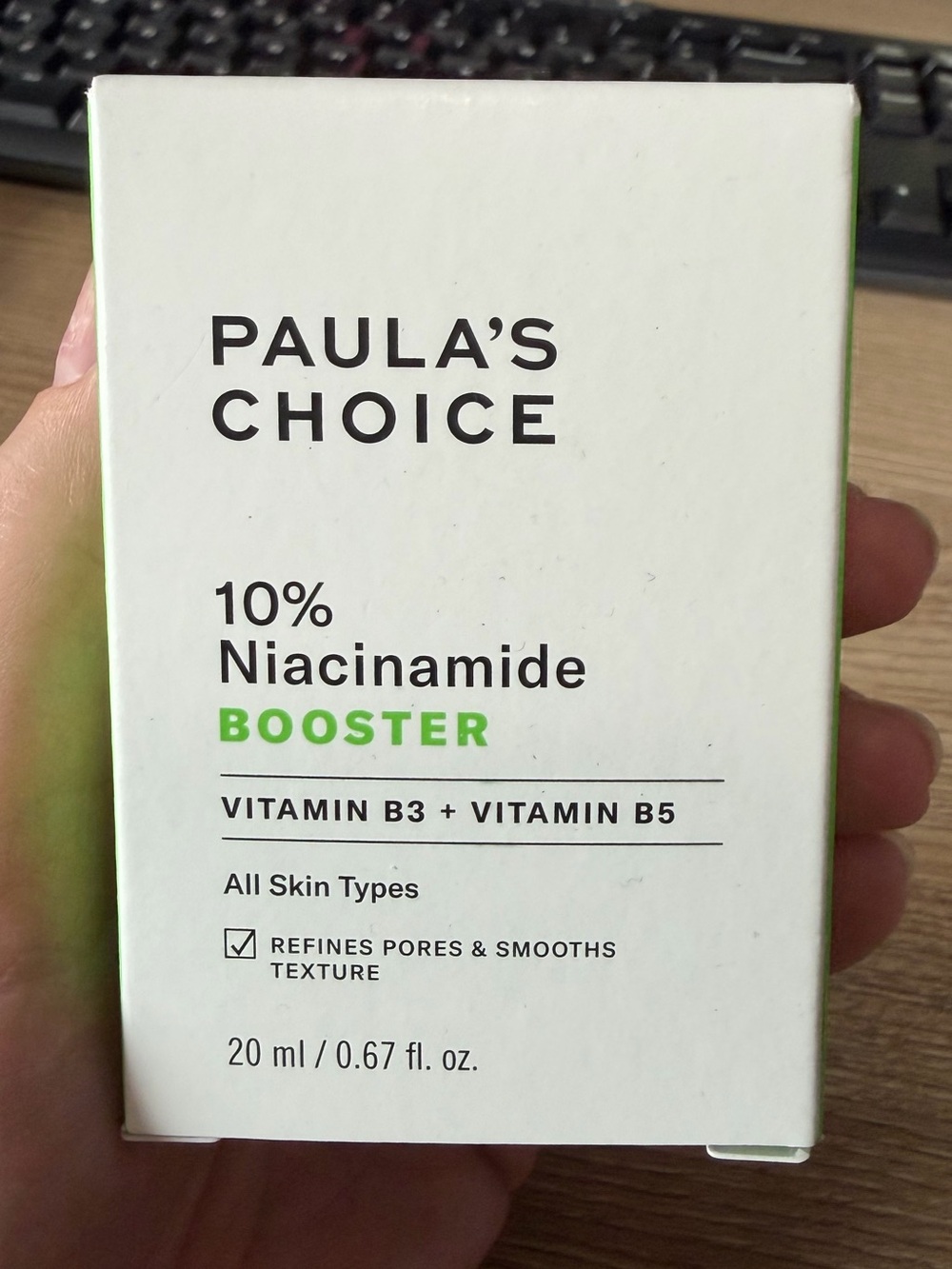 Paula's Choice White and Green Niacinamide Booster Serum